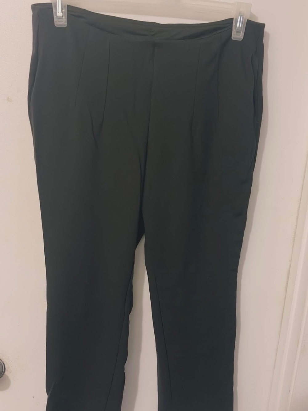 Belle by Kim Gravel Black Women's Stretch Pants